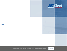 Tablet Screenshot of jetfloat-international.com